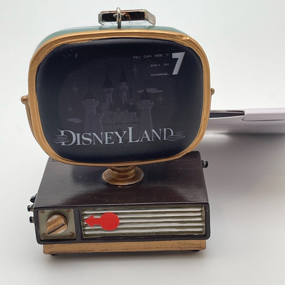 Disney Parks Disneyland Living Magic Disney100 TV Eras Sketchbook Ornament - NEW